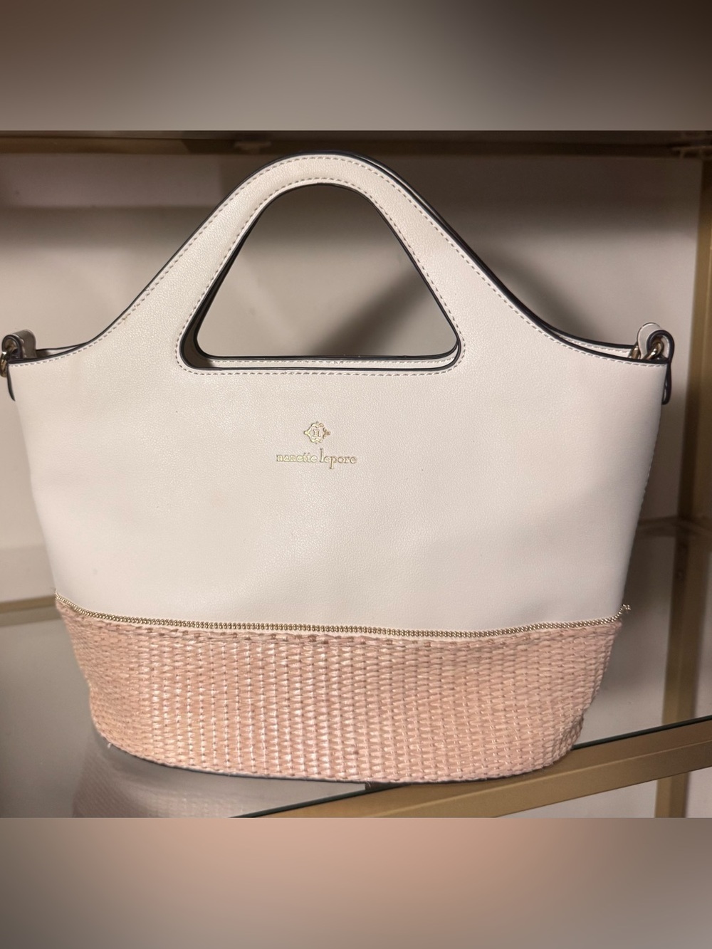 Nanette Lepore Reese Cut Out Handle Satchel